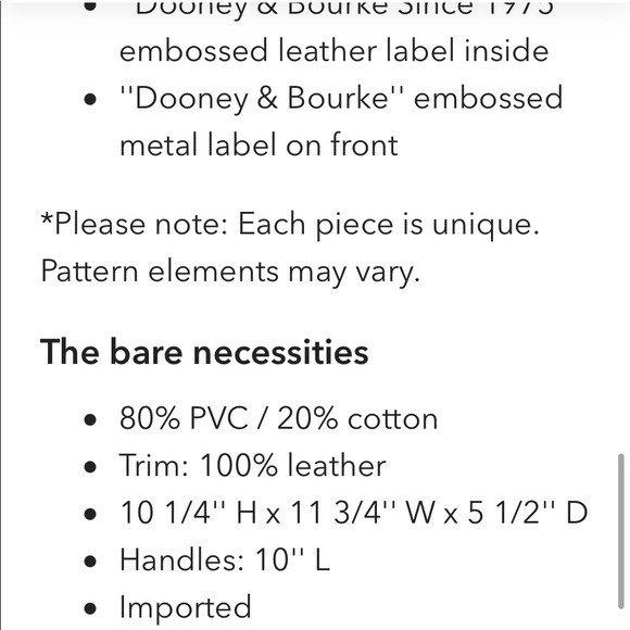 Nwt Dooney and Bourke Disney Pixar maps tote bag - Picture 5 of 8